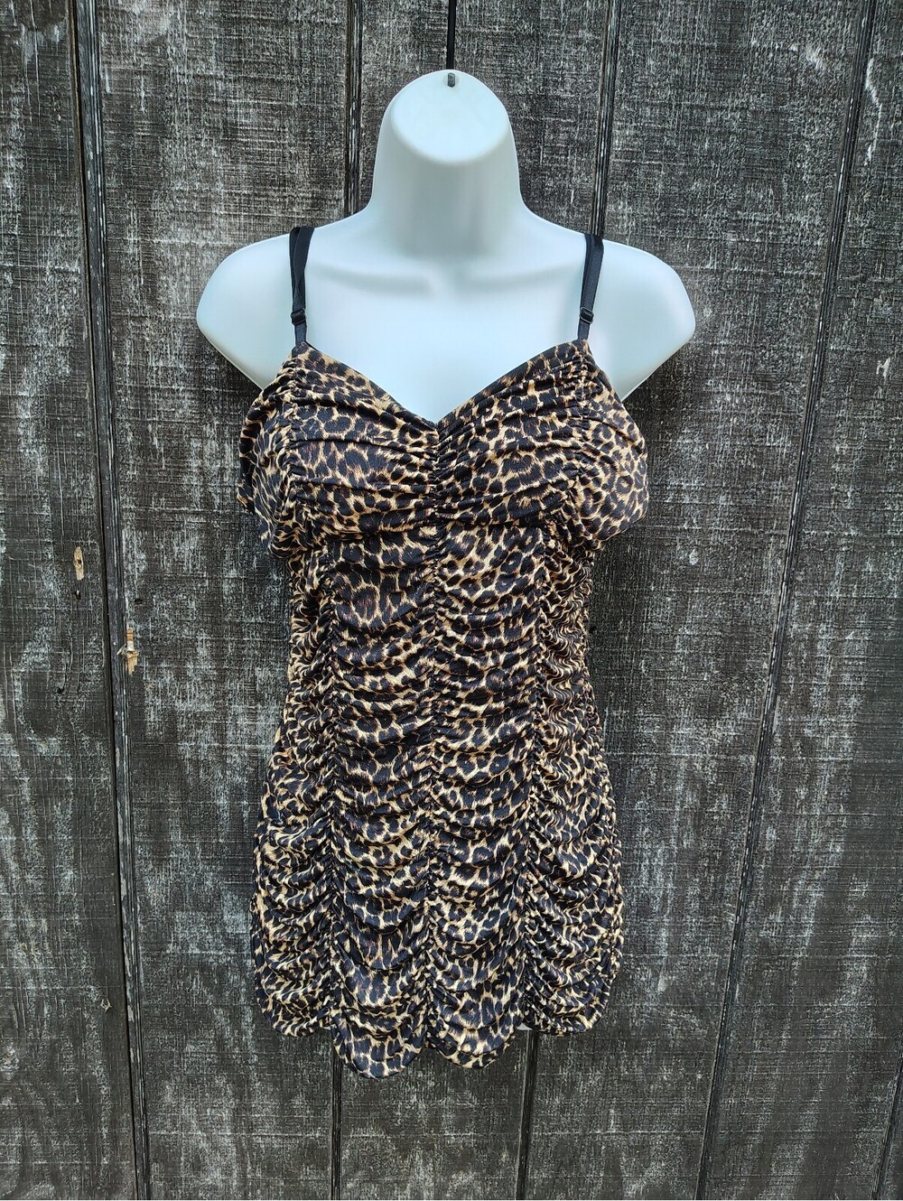 Pinup Couture Leopard Print Swimsuit